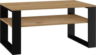 OEM Mesa De Centro Moderna 1p Artisan Negro