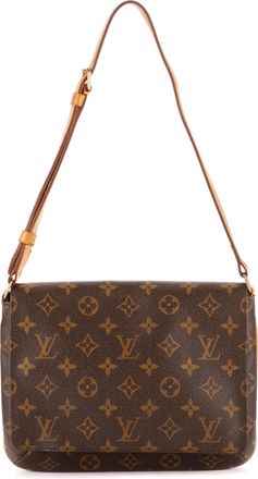 Louis Vuitton Pre-owned Womens Musette Tango Shoulder Bag - Brown - One Size