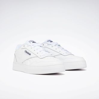 Reebok Classic Sneaker REEBOK CLASSIC REEBOK COURT ADVANCE BOLD, Damen, Gr. 37, weiss (wei&szlig;), Synthetik, Schuhe Sneaker