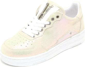 Crime London Modieuze damesschoenen - Dames - Sneakers - Geel - 38 EU - Schoenen