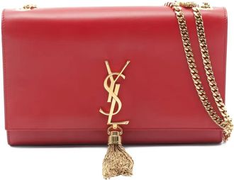 Saint Laurent 2000s Kate schoudertas - Rood