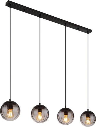 Globo Lighting L&aacute;mpara Colgante - Dallerta - Negro - Vidrio Vidrio - Globo