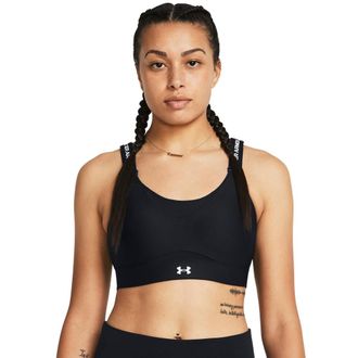 Under Armour Sport-BH UNDER ARMOUR UA INFINITY HIGH 2.0 BRA, Damen, Gr. XS (65/70), N-Gr, schwarz (schwarz 001), Web, Obermaterial: 87% Polyester, 13% Elasthan, un