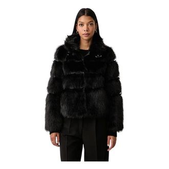 Patrizia Pepe Giacca corta soffice - - Jackets - Donna - Nero - XL