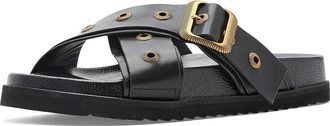 AllSaints Suki Western Sandals Womens Sandals Black : 8.5 M, Leather