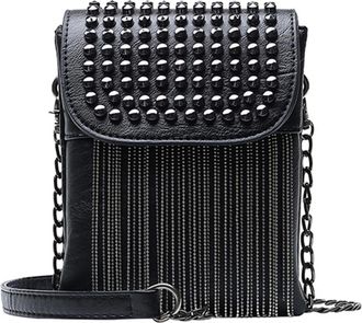 Generic Ladies Steampunk Shoulder Crossbody Bag Womens Bag Satchel Chain Shoulder for Girls to Use(2)