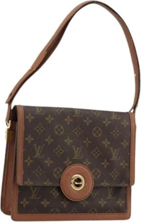 Louis Vuitton Pre-owned Shoulder Bags, female, Brown, Size: ONE SIZE Pre-owned Monogram Canvas Shoulder Bag
