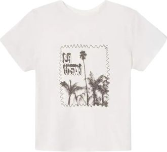 Re/Done Classic Tee - Dames - T-shirts - Wit - M - Katoen - Tops