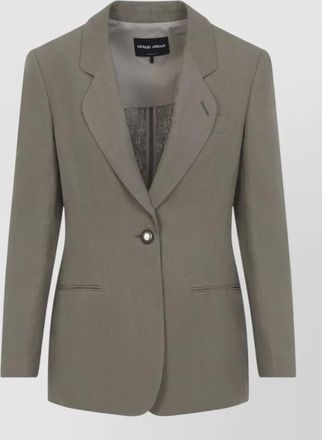 Giorgio Armani linen blazer