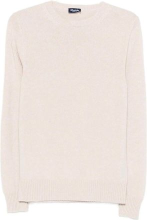 Drumohr Long Sleeve Crew-Neck Sweater