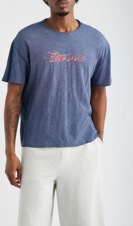 Elwood Cotton Graphic T-Shirt in Blue at Nordstrom, Size Xx-Large