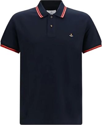 Vivienne Westwood Polo Cl&aacute;sico - Tops - Hombre - Azul - 2XL