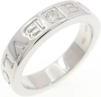 Bulgari White Gold (18K) Band Ring (Pre-Owned)