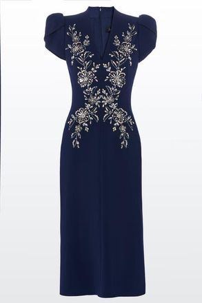 Jenny Packham Freya Dress in Midnight Kiss at Nordstrom, Size 14 Uk