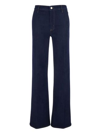 Frame Denim diagonal-pocket jeans - Blauw