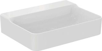 Ideal Lavabo Conca 600x450x165mm Blanco Sin Orificio Para Grifer&iacute;a, Sin Rebosadero Ideal Standard