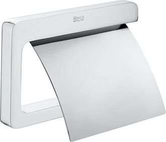Roca Roca - Portarrollos Con Tapa Tempo Color: Cromado