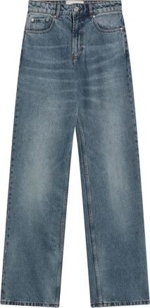 Ami Katoenen Jeans - Dames - Regular Fit Jeans - Blauw - W28 - Katoen - Jeans