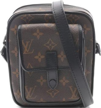 Louis Vuitton 2010s Christopher Wearable crossbodytas met monogram - Bruin