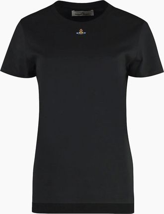 Vivienne Westwood Mens Orb Peru T-Shirt Black - Size: 38