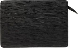 Louis Vuitton Pre-owned Clutches, male, Black, Size: ONE SIZE Pre-owned Pochette Homme