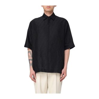 Fendi Hombre, Camisas, Negro, Talla: L