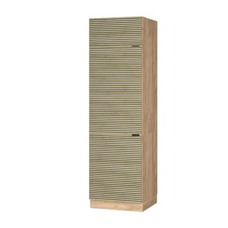 Vicco Armario Para El Frigor&iacute;fico Fame-line, Panel De Roble, 60 Cm