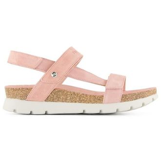 Panama Jack Selma Velour Sandalen f&uuml;r Damen | rosa