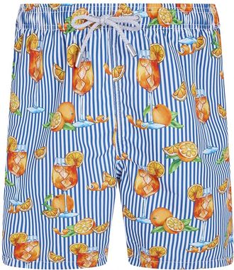 MC2 Saint Barth Gustavia Zwemshorts - Heren - Strandmode - Blauw - S - Polyester - Badmode
