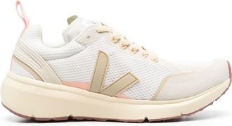 Veja Rio Branco panelled sneakers - women - Rubber/Fabric/Fabric - 36 - Neutrals
