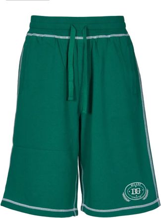 Dolce & Gabbana Heren, Korte broeken, Groen, Maat: S Katoen
