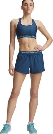 Under Armour Play Up 2-in-1-short voor dames (Blauw)