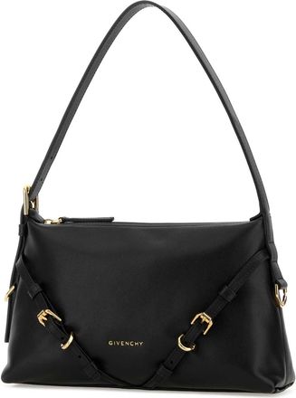 Givenchy Womens Voyou Shoulder Bag Black Calf