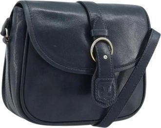 Celine Pre-owned Cross Body Bags, female, Blue, Size: ONE SIZE Pre-owned Vintage Shoulder Bag