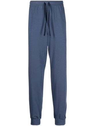 BOSS Trainingsbroek met trekkoordtaille - Blauw