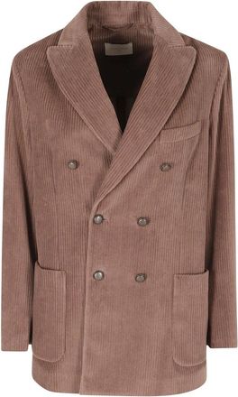 Circolo 1901 Herfstjas Tiny Corduroy - Dames - Blazers - Bruin - XS - Jassen