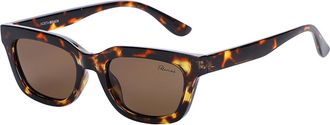 North Beach Sail Polarized 70811 Womens Sunglasses Tortoiseshell Size 52