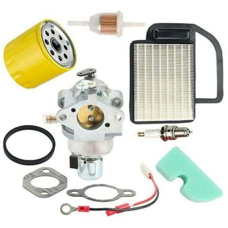 OEM Carburador Kohler Courage Para Sv470, Sv530, Sv540 Y Otros - Met&aacute;lico - Compatible Con Motores De 15hp, 17hp, 18hp, 19hp - Kit Completo Con Filtros