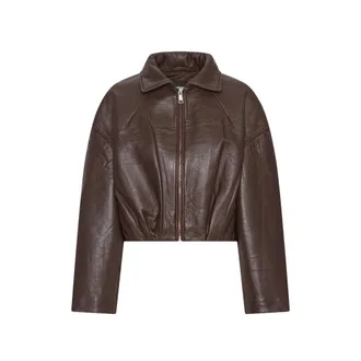 Rotate Bonded Leather Jacket