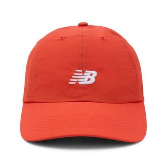 New Balance Unisex 47 Clean Up Run Hat in Red/White Nylon, size OSZ