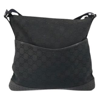Gucci Borsa a tracolla in tela Pre-owned - - Pre-owned - Donna - Nero - ONE SIZE