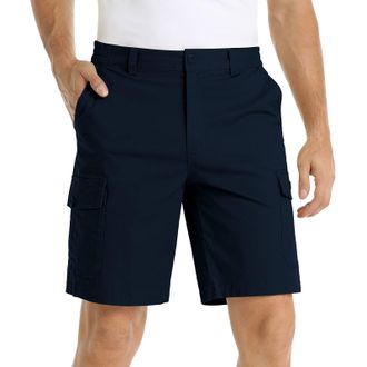 Generic Chino Shorts Men, Multi Pockets Oversized Cargo Pants, Comfort Cotton Summer Shorts, Slim Fit Stretch Short with Pockets-Best, Casual Combat Half Pant