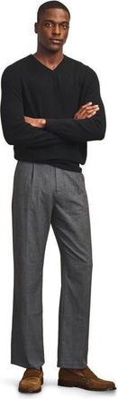 Naadam The Original Cashmere V-Neck Sweater in Black at Nordstrom, Size X-Small