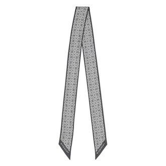 Givenchy Silk Scarves, female, Gray, ONE SIZE, 4G Bandeau