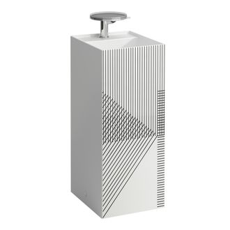 Laufen Laufen - Lavabo Kartell, Independiente, 2 Agujeros Para Grifos, Sin