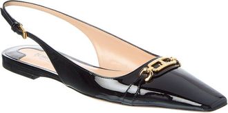 Tom Ford Whitny Patent Slingback Ballerina Flat