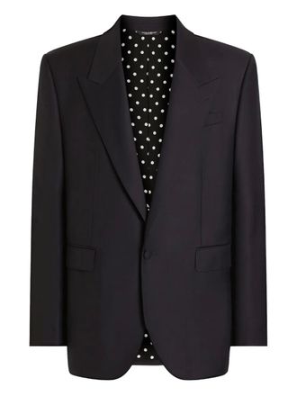 Dolce & Gabbana single-breasted jacket - Blue