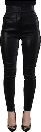 Dolce & Gabbana Skinny Jeans - Dames - Skinny Jeans - Zwart - 2XS - Denim - Jeans