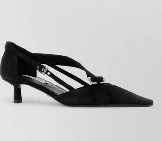 Prada canvas pumps