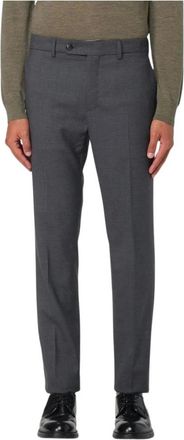 Incotex Broeken, Heren, Grijs, 4Xl, Katoen, Chino Slim Fit Broek